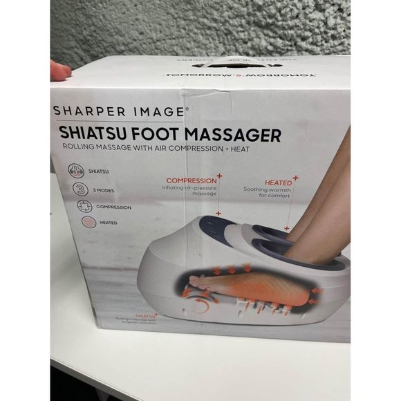 Sharper Image Shiatsu Foot Massager - Picture 1 of 3